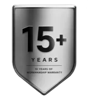 15+ years in business