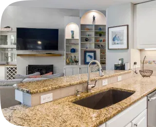 Kitchen and bathroom renovation in progress