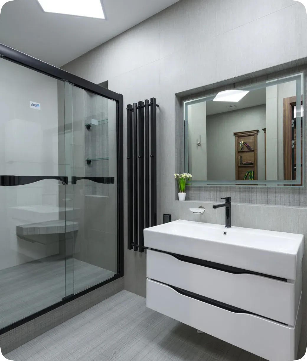 Renovated bathroom designed for better everyday use