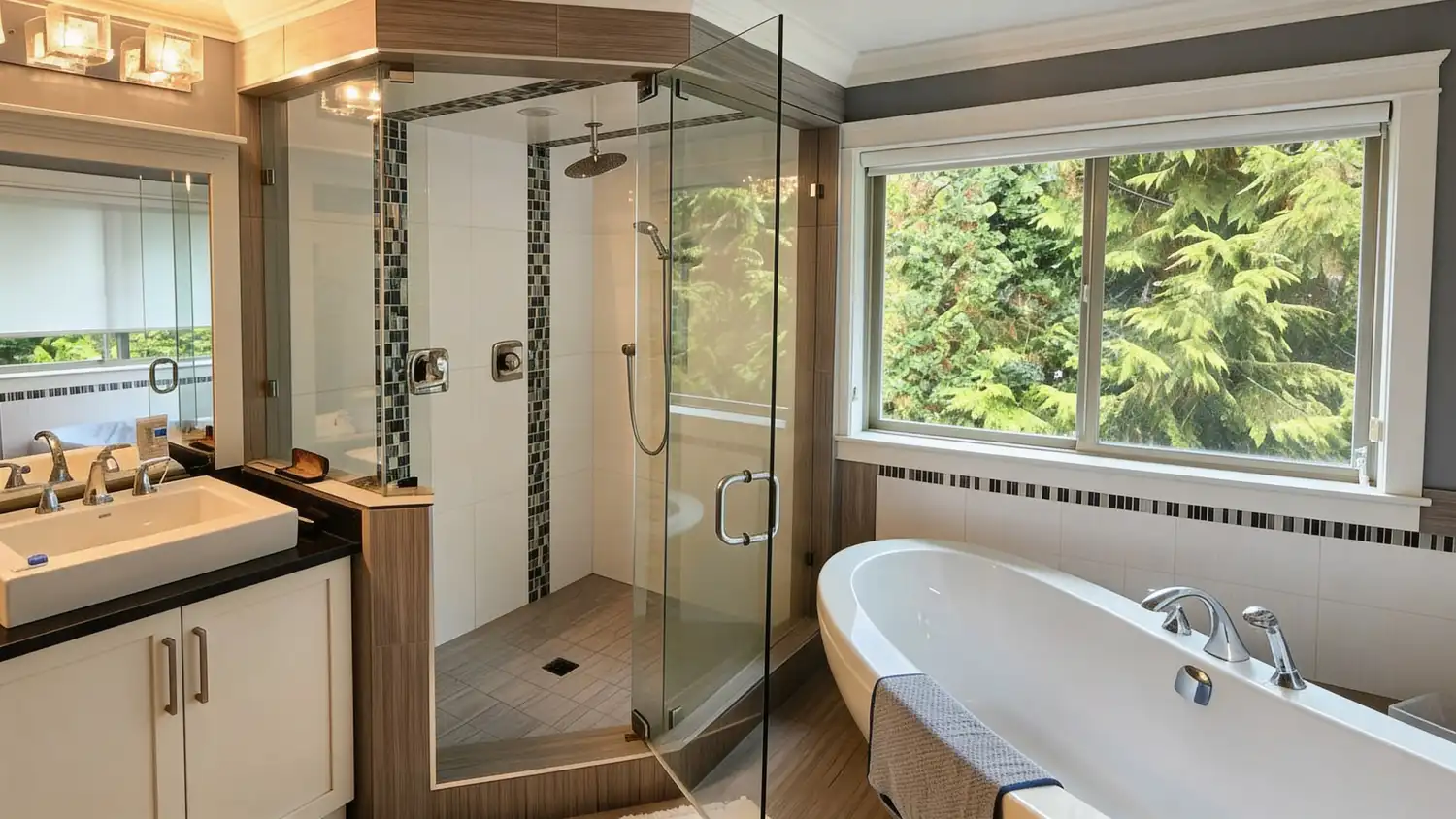 Bathroom renovation project - Surrey | Bathroom Vanity Installation