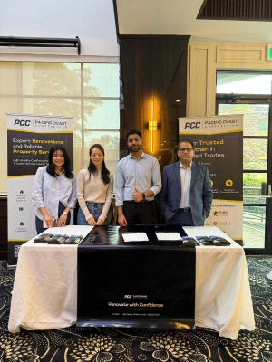 Renovation team at work